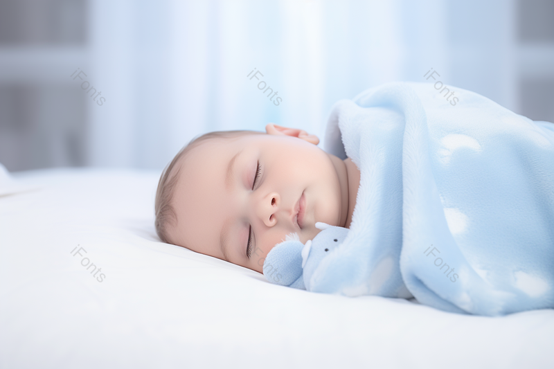 外国婴儿闭眼睡觉的儿童宝宝,高清,摄影图,摄影图片,图片大全,摄影图免费下载